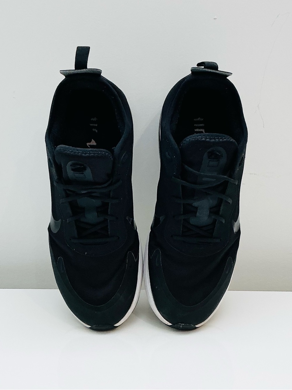 Nike Women's Air Max Black Sneakers with white Accents